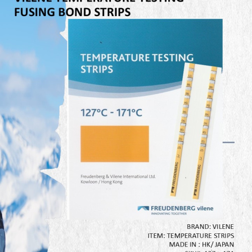 Fusing Temperature Test Strips 